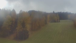 Dojezd hlavní sjezdovky