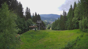 SKICENTRUM Miroslav Lipová Lázně - Výstupní stanice lanové dráhy - 12.7.2025 v 12:45