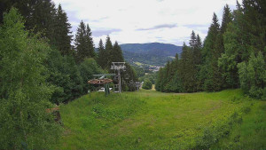 SKICENTRUM Miroslav Lipová Lázně - Výstupní stanice lanové dráhy - 12.7.2025 v 14:45