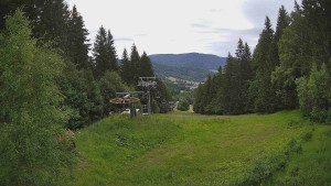 SKICENTRUM Miroslav Lipová Lázně - Výstupní stanice lanové dráhy - 12.7.2025 v 18:45