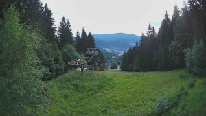 SKICENTRUM Miroslav Lipová Lázně - Výstupní stanice lanové dráhy - 19.7.2025 v 04:45