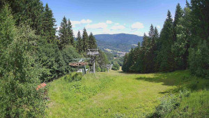 SKICENTRUM Miroslav Lipová Lázně - Výstupní stanice lanové dráhy - 19.7.2025 v 11:45