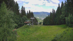 SKICENTRUM Miroslav Lipová Lázně - Výstupní stanice lanové dráhy - 19.7.2025 v 12:45