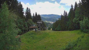 SKICENTRUM Miroslav Lipová Lázně - Výstupní stanice lanové dráhy - 19.7.2025 v 13:15