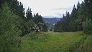SKICENTRUM Miroslav Lipová Lázně - Výstupní stanice lanové dráhy - 13.9.2025 v 11:45