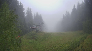 SKICENTRUM Miroslav Lipová Lázně - Výstupní stanice lanové dráhy - 13.9.2025 v 14:45