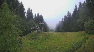 SKICENTRUM Miroslav Lipová Lázně - Výstupní stanice lanové dráhy - 13.9.2025 v 16:45