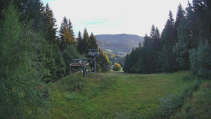 SKICENTRUM Miroslav Lipová Lázně - Výstupní stanice lanové dráhy - 15.9.2025 v 06:45