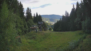 SKICENTRUM Miroslav Lipová Lázně - Výstupní stanice lanové dráhy - 15.9.2025 v 07:30