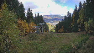 SKICENTRUM Miroslav Lipová Lázně - Výstupní stanice lanové dráhy - 18.10.2025 v 11:45