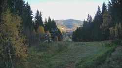 Výstupní stanice lanové dráhy