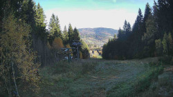 Výstupní stanice lanové dráhy