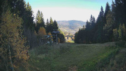 Výstupní stanice lanové dráhy