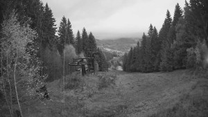 SKICENTRUM Miroslav Lipová Lázně - Výstupní stanice lanové dráhy - 3.11.2025 v 06:30