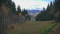 Výstupní stanice lanové dráhy