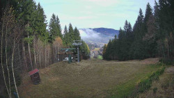 Výstupní stanice lanové dráhy