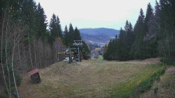 Výstupní stanice lanové dráhy