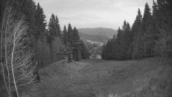 Výstupní stanice lanové dráhy