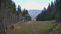 Výstupní stanice lanové dráhy