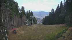 Výstupní stanice lanové dráhy