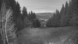 Výstupní stanice lanové dráhy