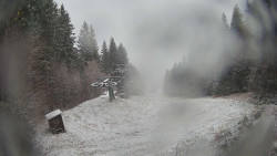 Výstupní stanice lanové dráhy