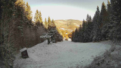 Výstupní stanice lanové dráhy