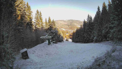 Výstupní stanice lanové dráhy