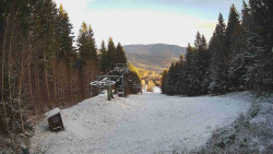 Výstupní stanice lanové dráhy