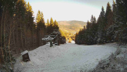 Výstupní stanice lanové dráhy