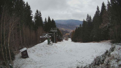 Výstupní stanice lanové dráhy