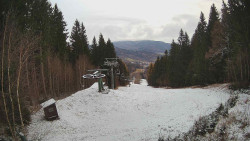 Výstupní stanice lanové dráhy