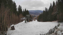 Výstupní stanice lanové dráhy