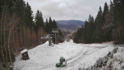 Výstupní stanice lanové dráhy