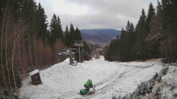 Výstupní stanice lanové dráhy