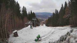 Výstupní stanice lanové dráhy