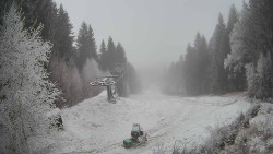 Výstupní stanice lanové dráhy