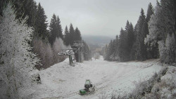 Výstupní stanice lanové dráhy