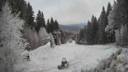 Výstupní stanice lanové dráhy