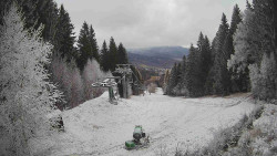 Výstupní stanice lanové dráhy