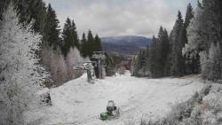 Výstupní stanice lanové dráhy