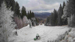 Výstupní stanice lanové dráhy