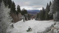 Výstupní stanice lanové dráhy