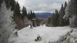 Výstupní stanice lanové dráhy