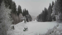 Výstupní stanice lanové dráhy