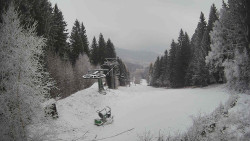 Výstupní stanice lanové dráhy