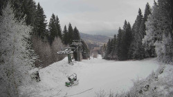 Výstupní stanice lanové dráhy