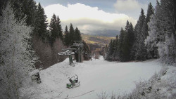 Výstupní stanice lanové dráhy