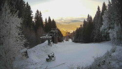 Výstupní stanice lanové dráhy