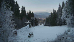 Výstupní stanice lanové dráhy